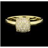 Image 2 : 0.46 ctw Diamond Ring - 14KT Yellow Gold