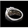 Image 3 : 2.98 ctw Diamond Ring - 14KT White Gold