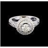 Image 2 : 1.33 ctw Diamond Ring - 14KT White Gold