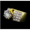 Image 1 : 4.68 ctw Diamond Ring - 18KT Yellow Gold