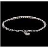 Image 2 : 0.75 ctw Diamond Bracelet - 14KT White Gold