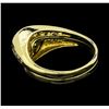 Image 3 : 1.10 ctw Diamond Ring and Band - 14KT Yellow Gold