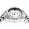 Image 8 : Rolex Stainless Steel Diamond DateJust Ladies Watch