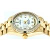 Image 4 : Rolex 18KT Gold Diamond and Ruby Day-Date Men's Watch