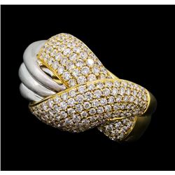 2.06 ctw Diamond Ring - 18KT Yellow Gold