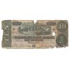 Image 1 : 1864 $10 The Confederate States of America Note T-68 CC