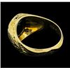 Image 3 : 5.20 ctw Sapphire Ring - 14KT Yellow Gold