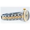Image 3 : Rolex Ladies 2T Quickset Champagne Diamond Datejust Wristwatch