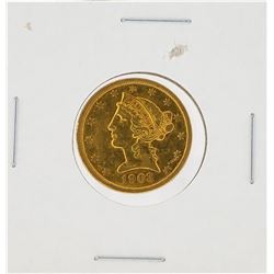 1903-S $5 Liberty Head Half Eagle Gold Coin