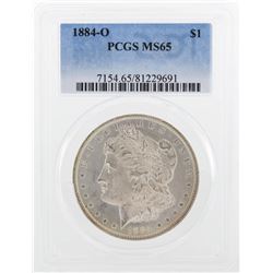 1884-O PCGS MS65 Morgan Silver Dollar