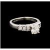 Image 1 : 1.15 ctw Diamond Ring - Platinum