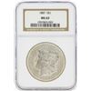 Image 1 : 1887 MS63 NGC Morgan Silver Dollar