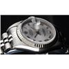 Image 8 : Ladies Rolex Stainless Steel Quickset Slate Grey Roman Datejust Wristwatch