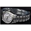 Image 9 : Ladies Rolex Stainless Steel Quickset Slate Grey Roman Datejust Wristwatch