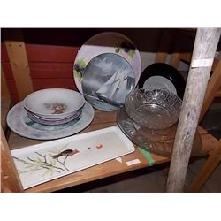 SHELF COLLECTIBLES - PLATES & MORE