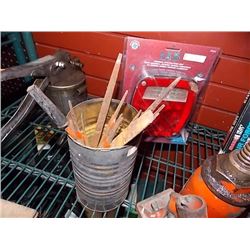 TIN OF ASSORTED FILES