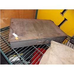 METAL BOLT BIN & CONTENTS