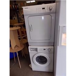 WASHER & DRYER - STACKING -SAMSUNG MAYTAG -WORKING
