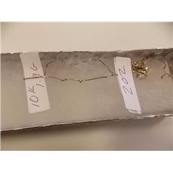 CHAIN - 10K GOLD - & PENDANT