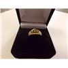 Image 1 : RING - 4 GEMSTONE IN 10K YELLOW GOLD SETTING - RETAIL ESTIMATE $500