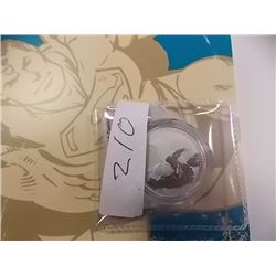 SILVER COIN - SUPERMAN - 7.96GM .999 FINE SILVER $20 FACE VALUE COIN