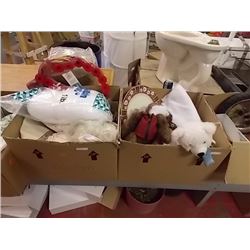 BOX CHRISTMAS CRAFTING & MORE - 2 BXS TTL