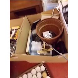 BOX OF TROPHYS AND MORE