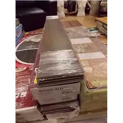 LAMINATE FLOORING WITH FOAM BACKING - 4 BOXES X ~15.16SQFT - DOMINGO - STR