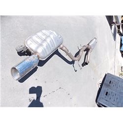 MERCEDES C350 AND C300 2008-2013 EXHAUST SYSTEM