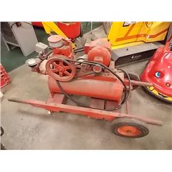 HEAVY DUTY ELECTRIC WHEEL BARREL STYLE COMPRESSOR