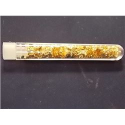 VIAL OF 24K GOLD FLAKES