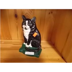 SOLID CAST IRON CAT DOOR STOP