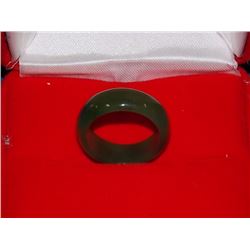 RING - HAND CRAFTED JADE - RETAIL ESTIMATE $100