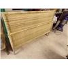 Image 1 : DOUBLE BED FRAME- WICKER & METAL