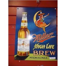 AUTOMOBILIA COLLECTABLE - METAL SIGN - V8 PONTIAC