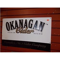 BREWERS MEMORABILIA - METAL - OKANAGAN CIDER