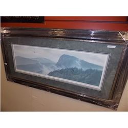 FRAMED LIMITED EDITION PRINT -THINKING LIKE A MOUNTAIN - ROBERT BATEMAN - GALLERY ESTIMATE - $925