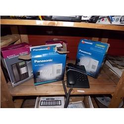 TELEPHONES - 4 IN BOXES & 1 OTHER -=5 TTL