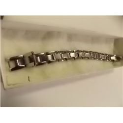 BRACELET - STAINLESS STEEL - RETAIL ESTIMATE $200