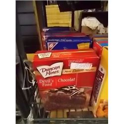 BOXES OF CAKE MIX & MORE - 7 TTL