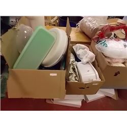 BOX - ASSORTED STORAGE CONTAINERS FOR FOOD 2 TTL