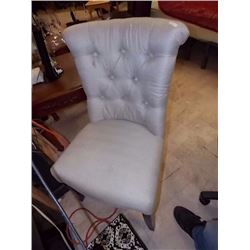 DINING CHAIR - UPHOLSTERED - BEIGE