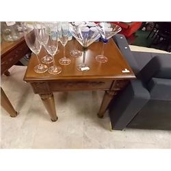 NEW MAHOGANY END TABLE