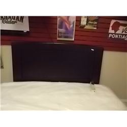 NEW MAHOGANY HEADBOARD - QUEEN