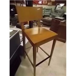 TEAK BAR CHAIR