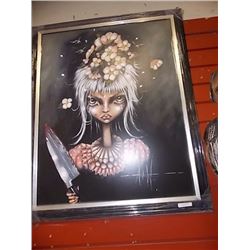 FRAMED PRINT - SINGLE AGAIN - ANGELINA WRONA - GALLERY ESTIMATE $550