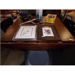 VINTAGE MAHOGANY ROUND TABLE WITH 4 DROP SIDES SINGLE PEDESTAL DUNCAN PHYPHE BASE - AWESOME CONDITIO