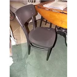 DINING CHAIRS - BLACK - 4 TTL