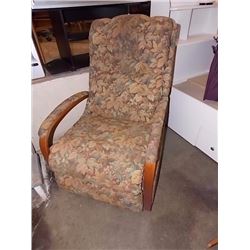 UPHOLSTERED ROCKER RECLINER