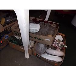 BOX - DISHES AND MORE- 3 BXS TTL